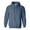 Navy, variant on Gildan Men's Long Sleeve Heavy Blend Front Pocket Pullover Hoodie Navy L