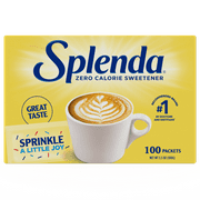 Splenda Zero Calorie Sweetener, Sugar Substitute Packets - 100CT