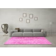 thumbnail image 3 of Ahgly Company Indoor Round Persian Pink Traditional Area Rugs, 6' Round, 3 of 4