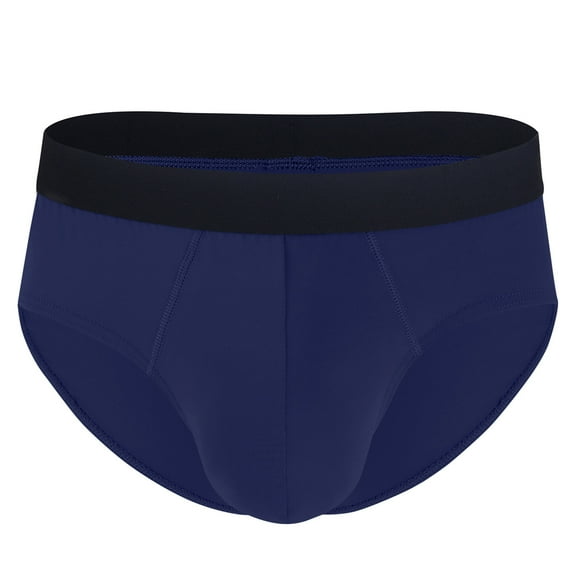 Maean Men Thong Briefs Comfy Breathable Underwear Solid Color Soft Mens Regular Fitting Underpant