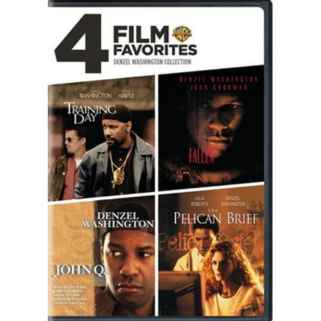 4 Film Favorites: Denzel Washington (DVD)