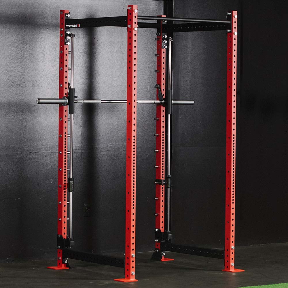 Titan Fitness T-3 Series 91" Smith Machine Power Rack Attachment, 500 LB Capacity