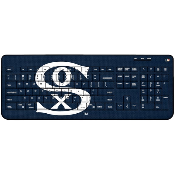 Chicago White Sox 1919 Cooperstown Solid Design Wireless Keyboard