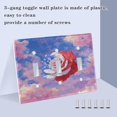 thumbnail image 2 of Rose with Flag Pattern Decorative Light Switch Plates Switch Cover Decorative Wall Plates Ideal for Living Room Kitchen Bedroom and Study, 2 of 8