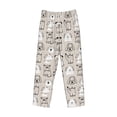 thumbnail image 4 of Xecao Puppy Men's Straight Lounge Pajama Pants: The Ultimate in Comfortable Sleepwear, 4 of 9