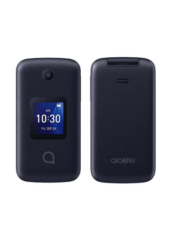 Restored Alcatel Go Flip 4 - ATT Consumer Cellular Cricket Net10 Pure Talk (Refurbished)