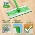 thumbnail image 2 of Sweep + Mop, Wet Pads Refill, Floor Cleaner for Dirt, Dust, Hair, Cleaning Cloths Mopping Home, Bathroom, Kitchen, All Purpose Multi-Surface Wipes, Fresh, 24ct, 2 of 5