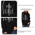thumbnail image 1 of Sudaderas Con Capucha Para Mujer, Sudaderas Con Capucha Informales Para Mujer, Transpirables, Amigables Con La Piel, Poliéster Suave, Estampado De Letras Para Exteriores ANGGREK Otros, 1 of 5