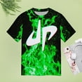 thumbnail image 6 of Dude Perfect T-Shirts for Women, Fasion Oversize Short Sleeve Shirts, Casual 3D Print Tee, S-6XL, 6 of 9