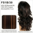 thumbnail image 2 of H157-V Wig Color 1B - Vivica Fox Wigs 17" Long Straight Yaki Textured Human Hair Fiber Center Skin Part Pure Stretch African American Black Womens Bundle MaxWigs Hairloss Booklet, 2 of 4
