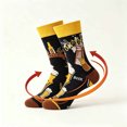 thumbnail image 5 of Levmjia Crew Socks Women Beer Printed Mid Calf Socks Soft Breathable Fashion Socks Casual Socks Party Holiday Daily Outdoor Street Wear, 5 of 5