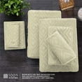 thumbnail image 6 of Jessy Home 4 Pack Bath Towels Light Tan Oversized Bath Sheet 35"x70"-600 GSM Soft Extra Large Bath Towel Set, 6 of 9