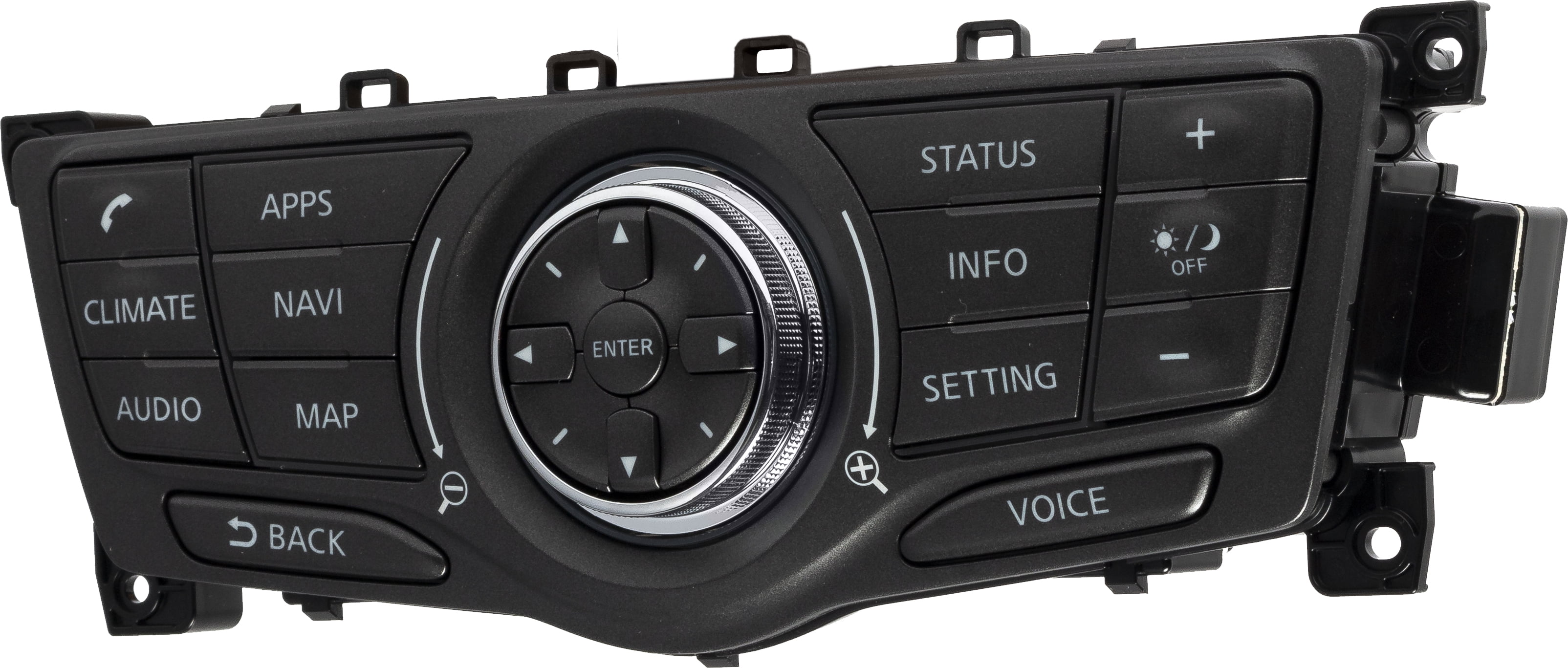 2017-2018 Nissan Pathfinder Audio Climate Navigation Control Panel 9PJ1A-210261