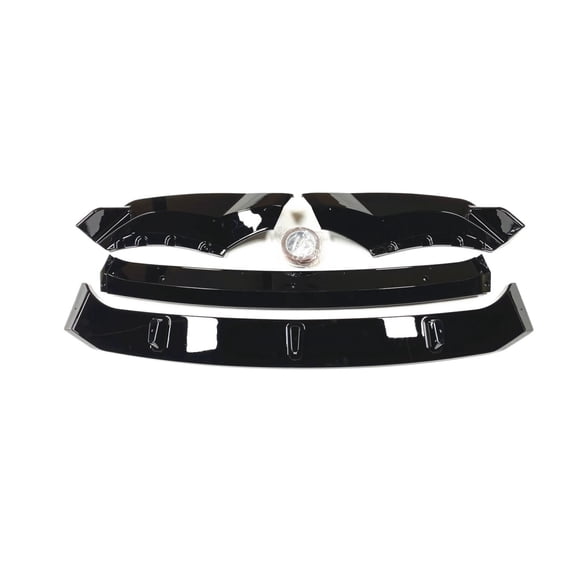 Front Bumper Spoiler Lip For BMW X5 G05 2019-2023 M Sport Glossy Black Car Lower Splitter Guard Protector Plate Blade Body Kit