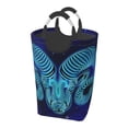 thumbnail image 1 of Aries Collapsible Laundry Basket Organizer, Bathroom Dirty Clothes Organizer Square Laundry Basket Laundry Hamper, 50L Large Capacity, 1 of 6