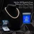 thumbnail image 4 of Goddard's Jewelry Cleaner, Tarnish Remover, Cleaning Solution for Silver, Gold, Diamond, Gemstone Jewelry, Ammonia Free, Includes Brush & Basket, 6 oz, 4 of 8
