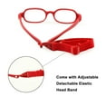 thumbnail image 4 of Baby Girls & Boys Optical Glasses with Strap No Screw One-piece Children Eyeglasses Size 39 For Age 0-1Yrs, 4 of 5