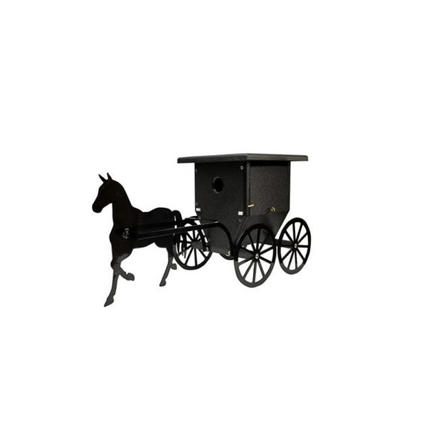 Moose Country Gear 36PBW Maison de Tore Buggy avec Cheval&44; Noir