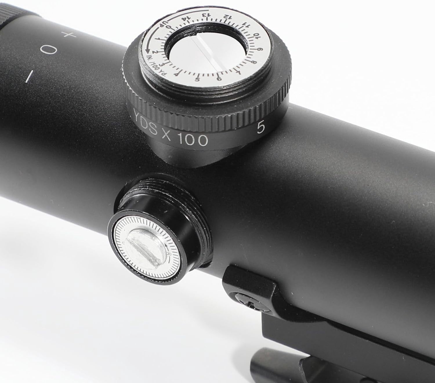 Rifle Scope 4x20, Carry Handle Rifle Scope, Mil Dot Reticle and BDC Turret, Peep Sight Mount, Retro A2 Style
