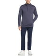 thumbnail image 2 of Ben Hogan Men's and Big Men's Micro Jacquard 1/4 Zip Golf Sweater, up to Size 5XL, 2 of 4