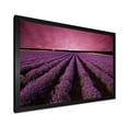 thumbnail image 2 of Designart 'Dramatic Clouds and Sunrise Over Lavender Field XI' Farmhouse Framed Art Print, 2 of 4