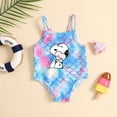 thumbnail image 4 of Traje de baño de Snoopy para niña, ropa de baño Kawaii de Anime, bañador de una pieza, ropa deportiva, accesorios de regalo, 4 of 5