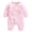Pink, variant on Enyan Baby Boy One Piece Clothes Fall Winter Outfit Long Sleeve Fun Cartoon Romper Newborn Infant Bodysuit(Size 3-6 Months)