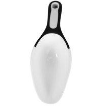 Viveous 1pc Plastic Ice Scoop Grain Shovel Multifunction Flour Scoopers Rice Shovel for Tea Candy Dessert Bean Food