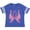 Football Blue and White, variant on Inktastic Breast Cancer Awareness with Butterfly Ribbon Words Boys or Girls Toddler T-Shirt