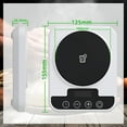 thumbnail image 4 of HIBIBUD Sourdough Starter Warmer,Precise 1°F Thermostat (70–100°F),Warming Mat with Timer for Bread Fermentation & Yogurt Warming Mat for Food, 4 of 7