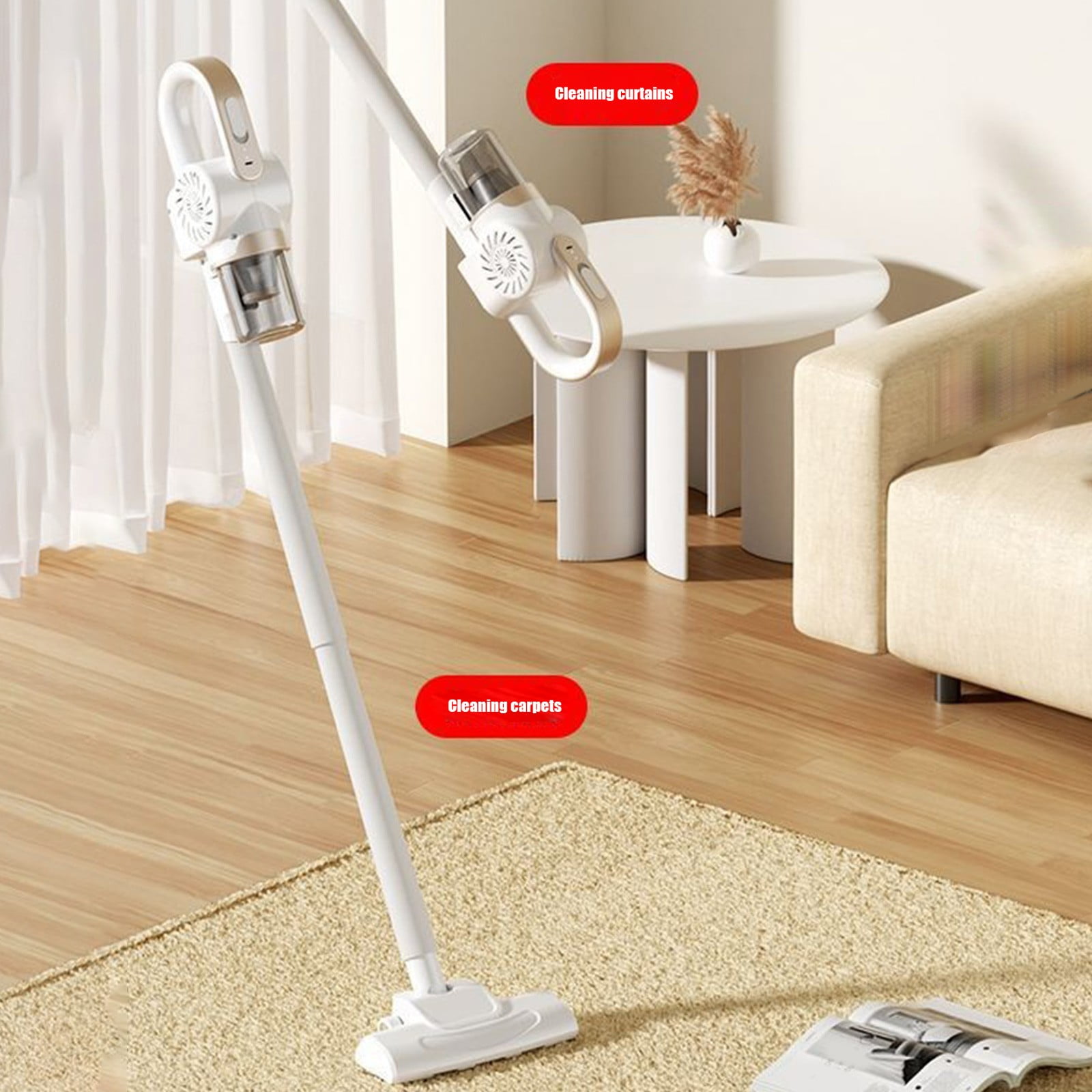 YZEGDCH Floor Care ,Lightweight Handheld Vacuum Cleaner Wireless Handheld Vacuum Cleaner Multifunctional Household Bed Large Suction Car Vacuum Cleaner