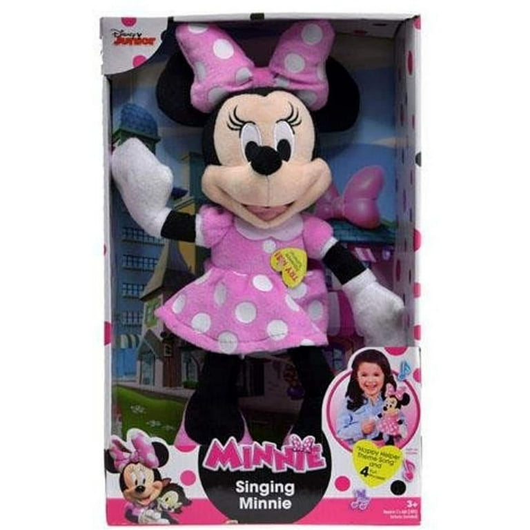 Plush Disney Minnie Mouse Happy Helpers 12 Singing Doll