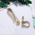 thumbnail image 3 of S Hook Clasps And Brass Shackles Clasps Hook Car Keychain Keyring Belt Hook Key Buckle Keychain For Men Wallet Chain Accessory, 3 of 5
