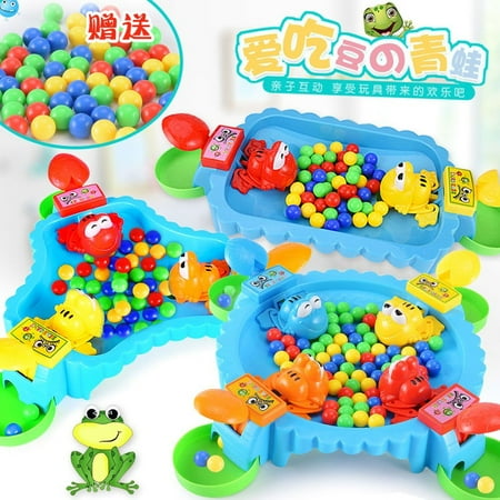 Feeding Swallowing Beads Frogs Eating Beans Casual Brain Table Games ...