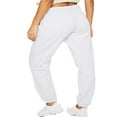 thumbnail image 3 of Pantalon de Jogging Décontracté pour Femmes en Coton à Taille Haute avec Poches, 3 of 7