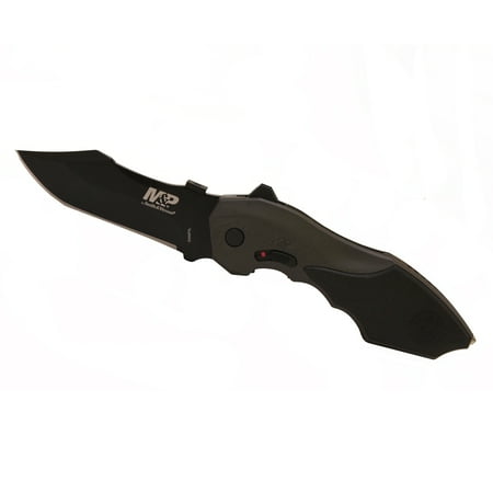 Smith & Wesson by BTI Tools M&P M.A.G.I.C. Assist Assisted Liner Lock, Black, Glass Break, Boxed