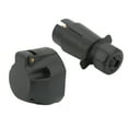 thumbnail image 2 of Trailer Plug Socket, Screw Contact ABS Housing 7 Pin Wire Connector With Mounting Parts For Vehicle Wiring, 2 of 8