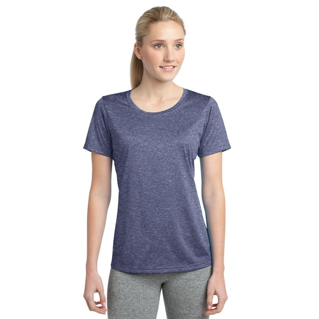 Sport-Tek Tee-Shirt Col Rond 100 pour Cent Polyester pour Femmes. LST360