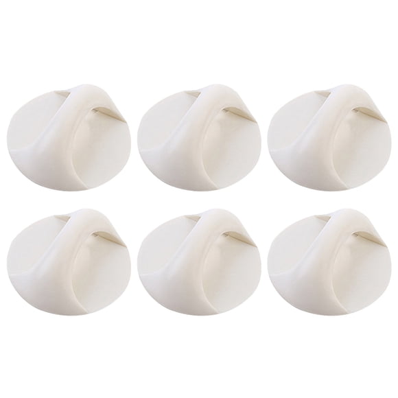 Sliding Door Handle Self-adhesive Round Cabinet Door Pull for Glass Tile Stainless Steel Wood Surfaces 2.5 in x 2.5 in