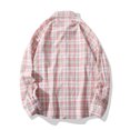 thumbnail image 6 of Rciityk Men's Cotton Plaid Button Up Shirt Casual Long Sleeve Turndown Collar Blouse Shirt with Pocket - Fall Savings Clearance, 6 of 6