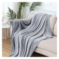 thumbnail image 1 of CSChome Temperature Regulating Blanket Cozy Coral Flannel Blanket: Energy-Efficient Temperature Control Comfort, 1 of 7