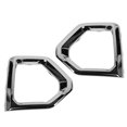 thumbnail image 3 of 1 Pair Chrome Fog Lamp Bezels 84176753 Left Right Fog Light Outer Bezel Cover Replacement For Sierra 1500 Denali SLT AT4, 3 of 9