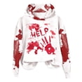 thumbnail image 4 of WEAIXIMIUNG Sweat-Shirt Camouflage pour Femmes Imprimé Décontracté Ample à Capuche, 4 of 4
