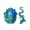 Dark Green, variant on Dragon Egg 3D Printed Articulated Gem Dragon Figure with Crystalline Hatchable Shell for Desktop Ornament and Fantasy Theme Display Collectible Sculpture Black
