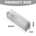 thumbnail image 2 of Estuche para lápices de malla de rejilla de 2 uds para niñas y niños, portalápices con cremallera, estuche para lápices portátil para adolescentes, 20,5*6,5*6cm, 2 of 5