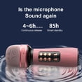 thumbnail image 5 of Micrófono Inalámbrico De Karaoke Con Bluetooth Para Adultos Y Niños, Micrófono Portátil Con Bluetooth Para El Hogar, Altavoz De Mano Para Navidad Y Cumpleaños Yuarrent EL017539-04, 5 of 5