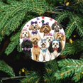 thumbnail image 5 of Dogs with Bows Christmas Ornament Dog Lovers Christmas Decoration Keepsake Ornament Christmas Tree Hanging Accessories Gifts for Women Men On Christmas, 5 of 5