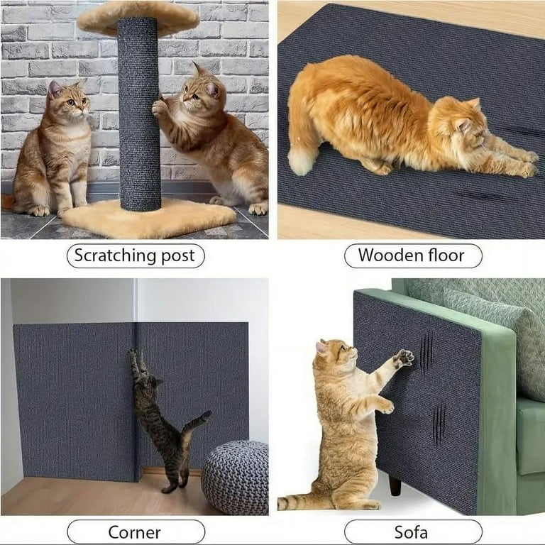 acdanc Cat Scratch Furniture Protector, Adhesive Cat Scratch Pad