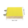thumbnail image 2 of Bird Perch Stand Platform Parrot Wood Paw Grinding Clean Playground Cockatiel, Yellow, 2 of 5