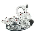 thumbnail image 2 of Crystal Swan Ornament Home Decoration Crafts Crystal Decoration Living Room, 2 of 9